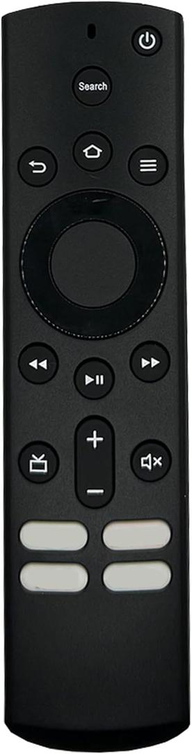 Replacement Remote Control for All Insignia Toshiba Smart TVsCant Use Amazon TV Box with 4 Shortcut Key