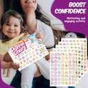 5 x 5 Fun Styles Potty Training Chart Unicorn Castle Reward Stickers 10 Mermaid Farm Poop Chart with 315 Clown Potty Training Stickers for Toilet Success Toddlers Boys Girls