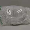 4 Pack 9 Inch Clear Acrylic Lazy Susan, Non-Skid Turntable Organizer for Cabinet, Kitchen, Pantry Organization Storage, Refrigerator, Vanity Makeup, Bathroom Countertop Organizing, Rotating Spice Rack