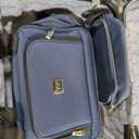Travelers Club Midtown Hardside 4-Piece Luggage Travel Set, Navy Blue, 26",20",15",10"