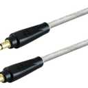 GE Pro 3.5mm Auxiliary Cable, 6ft Audio Cord, Premium AUX Cord for Car, Phone/Tablet, iPad, Home Stereo System and More, 33524