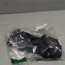 TEXVIDA 7 Pockets Server Apron with Buckle Closure & Zippered Money Pouch  Stain Resistant, Black Waitress Apron