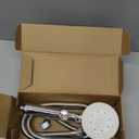 Shower Head,5 Functions High Pressure Shower Heads with Handheld,with Pause Button, High Flow Hand Held Shower Head, Handheld Showerhead Set Equipped with Stainless Steel Hose