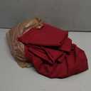 Amazon Basics Lightweight Super Soft Easy Care Microfiber 4 Piece Bed Sheet Set with 14-Inch Deep Pockets, Comfortable Queen, Burgundy, Solid