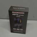 2026 TV Antenna Indoor Outdoor, 3200+ Miles Long Range for Local Channels, HDTV Antenna with Inline Amplifier for Smart TV - Clear Reception for 8K 4K 1080P, 26ft Cable (Medium, Black)