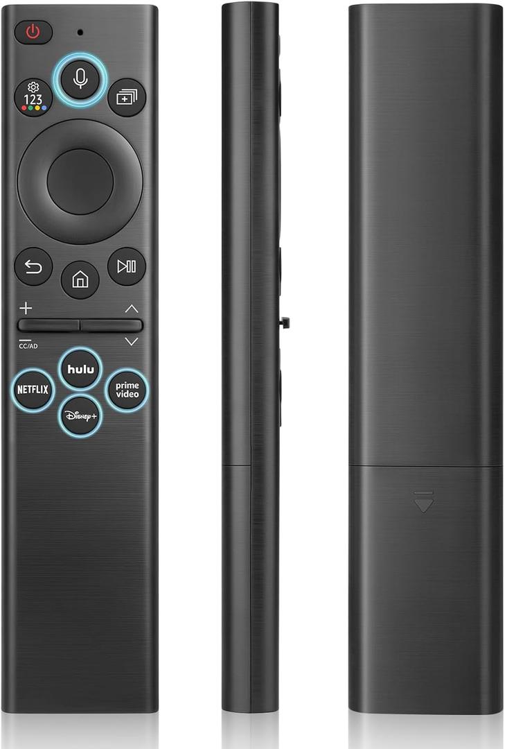 Voice Remote for Samsung-TV-Remote-Control-Replacement, BN59-01385A Universal Remote Compatible for Samsung with Voice Function Frame Serif Crystal Solar UHD Neo QLED OLED 4K 8K Smart TVs