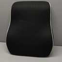Lumbar Pillow for Car Seats Office Chairs Black Back Support Pillow Lumbar