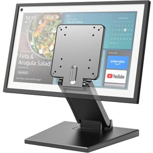 VESA Mount Stand for Amazon Alexa Echo Show 21 (1st, 2nd Gen), Adjustable Foldable Single Monitor Mount
