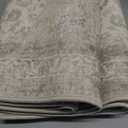 vivorug Runner Rug 2'x8' Vintage Floral Washable Non-Slip Runners for Hallways Kitchen Entryway Laundry Room Carpet Hallway Runner Beige