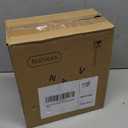 12 Pack Storage Containers with Latching Lid 5" x 5"x 1.9" Small Plastic Clear Stackable Boxes for Office and Beauty