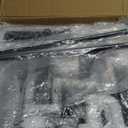 Battery Operated Wall Sconces, Black Rechargeable Wall Lights 2Color Temperature Bulbs 7800mAh Wall Light No Wiring Endurance 100 Hours Fast Charging Wall Sconce for Living Room Bedroom