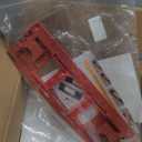 Door Jamb Hinge Jig Compatible with 8 Sizes from 2-1/2" to 6" and 5 Door Thickness from 1-3/8" to 2-1/2", Precise Efficient Hinge Installation (Red)