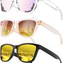 Sunglasses-women Polarized Sunglasses-womens: Trendy Sun Glasses polarized UV400 Protection Fashion Sunglasses