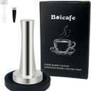 Coffee Tamper 40mm 41mm, Espresso Tamper 40mm 41mm, 40mm 41mm 304 Stainless Steel Espresso Coffee Tamper with Mat