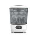 Baby Brezza Bottle Sterilizer and Dryer Advanced 33% Faster - Largest Capacity Steam Sanitizer - Universal Sterilization Machine for All Bottles + Pump Parts - HEPA Air Filter