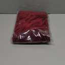 Socomi Burgundy Red Velvet Valentine's Day Table Runner Cloth Decor 20 x 120 Inches 10ft Fabric Luxurious Thanksgiving Wedding Runner for New Year Bridal Shower