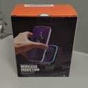 Wireless Bluetooth Induction Speaker, Cell Phone Speaker Amplifier Phone Charging Function, Portable Cellphone Stand for iPhone/iPad/Android