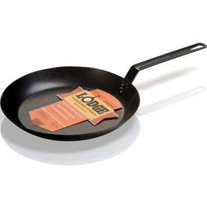 Lodge Pre-Seasoned Carbon Steel Skillet, Long Handle, 12 Inches