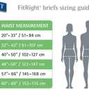 FitRight OptiFit Extra Adult Briefs, Incontinence Diapers with Tabs, Moderate Absorbency, Small, 20 to 32", 20 Count