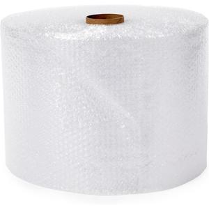 Amazon Basics Bubble Wrap for Moving, Packing, Shipping and Storage, Perforated Protective Cushioning for Fragile Items, 12-inch x 175-ft Long Roll, Small 3/16", Clear
