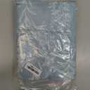 MUXHOMO Duvet Cover King Size, Reversible Floral Mineral Blue Duvet Cover Set with Zipper Closure, 3 Pieces Botanical Patterns Soft Microfiber Bedding Set (90"x104", 2 Pillow Cases 20"36") (01 - Mineral Blue Leaves (No Comforter))