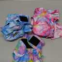 Reusable Dog Diapers Female Washable, Premium Doggie Diaper for Dogs, Pack of 3, Highly Absorbent Small Dog Diaper for Heat, Incontinence and Puppy Training(S)