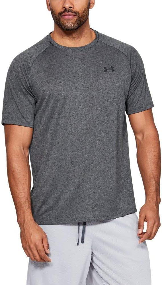 Under Armour Men's UA Tech 2.0 Short Sleeve, XL Gray