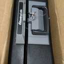 SentrySafe Fireproof Safe Box with Key Lock, Chest Safe with Carrying Handle to Secure Money, Jewelry, Documents, 0.25 Cubic Feet, 6.3 x 15.3 x 12.1 Inches, 1160