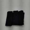 wirarpa Women's Underwear Cotton Super High Waisted Briefs Stretch Full Coverage Panties 4 Pack (XX-Large, Black)