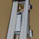 Battery Operated Wall Sconces Set of Two: Dimmable Wireless Wall Lights with Remote, 31.5inch LED Rechargeable Sconces, Cordless Wall Scone Lighting for Bedroom Living Room Hallway Bathroom(Gold)