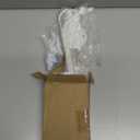 Mkono Wall Mounted Clothes Hanger with Swing Arm Holder Valet Hook Metal Hanging Laundry Drying Rack Space Saver for Closet Organizer, Laundry Room Organization Bathroom, Bedroom, 2 Pcs, White