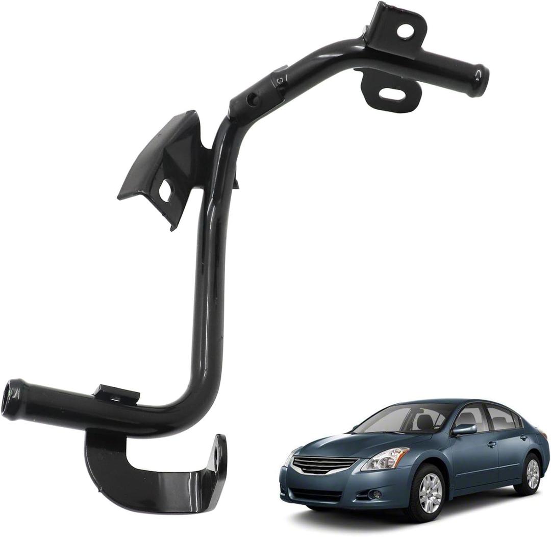 FZJDSD Engine Oil Cooler Inlet Pipe 14053JA13A Compatible with Nissan Altima 2007-2012, Murano 2009-2014, Maxima 2009-2014, Quest 2011-2013, V6 3.5L DOHC, Oil Cooler Line Replace 14053-JA13A