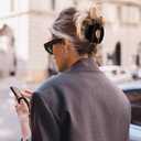 Canitor Flat Hair Clips for Women Flat Claw Clips for Thin Hair Acrylic French Clips Hair Accessories Gifts for Women Duckbill Duck Billed Alligator Barrette Hair Clips