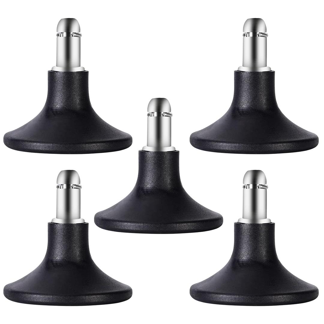 Bell Glides Replacement Swivel Caster Wheels to Fixed Stationary CastorsAdjustable Castor Low Profile Stool with Separate Self Adhesive Felt Pads 5pcs