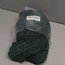 MIULEE Boho Decorative Pillow Covers for Couch Bed Sofa Farmhouse Home Decor 22x22 inch Set of 2 Dark Green Throw Pillow Broadside Soft Corduroy Pillowcase with Splicing Cushion Living Room