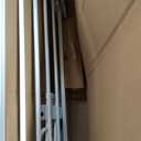 Regalo Safety 29-38.5" Baby Gate for Doorways & Bottom of Stairs, Pressure Mounted Baby Gate with Door for Babies, Toddlers & Pets, Tested & Safe for 30 Years, American Designed, American Owned, White