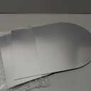 Mirrors Wall Full Length, 12x12in 4pcs Kids Acrylic Mirror Stickers, Full Body Length Mirrors for Walls, Wall-Mounted Stick On Frameless for Mirror, Mirror Stickers for Makeup Workout Gym Hallway Dorm