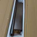 Solid Wood Computer Desk with Drawers, Modern Writing Desk for Home Office, Mid Century Modern Desk, Oak Study Table, 35.4x19.9x29.5 inches (Single Drawer), Walnut