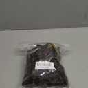 Topcosplay 70s 80s Brown Afro Wig for Men or Women Disco Rock Party Wig Outfit Short Curly Wigs Halloween Costume Accessories