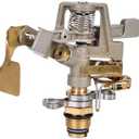 BESPORTBLE Atomizing Misting Nozzle Garden Hose Sprayer for Efficient Irrigation Rotation for Lawns and Agriculture