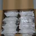 Color Changing Solar Gutter Lights Outdoor Waterproof 12 LED Clip On Gutters Light for Rainspout, Fence, Rail, Wall, Deck, Garden, Yard, Garage, Patio, Pool, Decoration to Create Memorable Moments (White Shell-8 Pack, RGB (Red, Green, Blue))