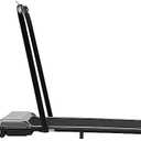 Foldable Treadmill, 220.46lbs Max Capacity 3.0HP Under Desk Treadmill with LED Display for Home Office