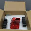 YATOINTO Jack Stands 3 Ton (6,600 LBs), 11.22"-16.54" Adjustable with Double Pin Locking for Reinforced Safety. Car Jack Stand with Extra Rubber Pads for Trucks, Home,Garage,Lifting,1 Pair Red