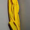 Blissun 9' Outdoor Patio Umbrella, Outdoor Table Umbrella, Yard Umbrella, Market Umbrella with 8 Sturdy Ribs, Push Button Tilt and Crank, Yellow