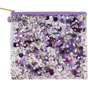 Packed Party Spirit Squad Confetti Everything Pouch, Makeup Bag, Travel Bag,Cosmetic Bag for Women (Purple Crush) Packed Party Spirit Squad Confetti Everything Pouch, Makeup Bag, Travel Bag,Cosmetic Bag for Women (Purple Crush)