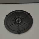 Air Fryer Grill Pan for Dash 2QT Air Fryer, Air Fryer Accessories, Upgraded Non-Stick Air Fryer Grill Warming Pan, Non-Stick Coating