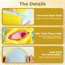 2-Pack Reusable Shoe Washing Machine Bags with Self-Locking Zipper  XXL Cleaning Laundry Mesh Bag for Sneakers, Tennis Shoes, Slippers & All Footwear Types