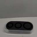 Ice Cube Tray with Lid, 3 Cube Silicone Ice Cube Trays for Freezer BPA Free & Odor Free for Cocktail Coffee (Black-Transparent)