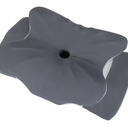Ergonomic Memory Foam Cervical Pillow, Contoured Neck Support, Ergonomic Orthopedic Neck Support Pillow for Side/Back/Stomach Sleepers