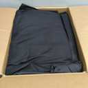 Fivenl 8 Pack Rectangle Tablecloth 60 x 126 Inch Black Table Clothes for 8 Foot Rectangle Tables, Bulk Linen Polyester Fabric Washable Table Covers for Birthday Party Wedding Banquet Reception